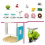 Voir la diapositive 6 : LEGO Friends 41723 Boutique de donuts, Set de Café, Jouet Filles et Garçons 4 Ans avec Mini-Poupées Liane et Léo et Scooter