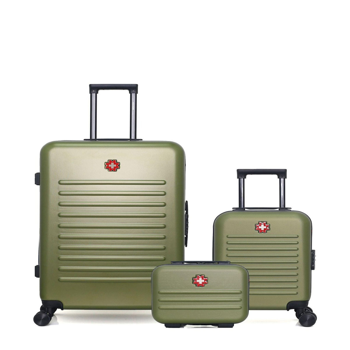 SWISS KOPPER SWISS KOPPER - LOT DE 3 - Valises grand format, cabine XXS et vanity WIL