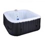 Voir la diapositive 5 : SUNSPA Spa gonflable SUNSPA - AC01 - 157 x 67 cm - 4 places - Carré (Livré avec filtre, cadenas, tapis de sol et couverture)