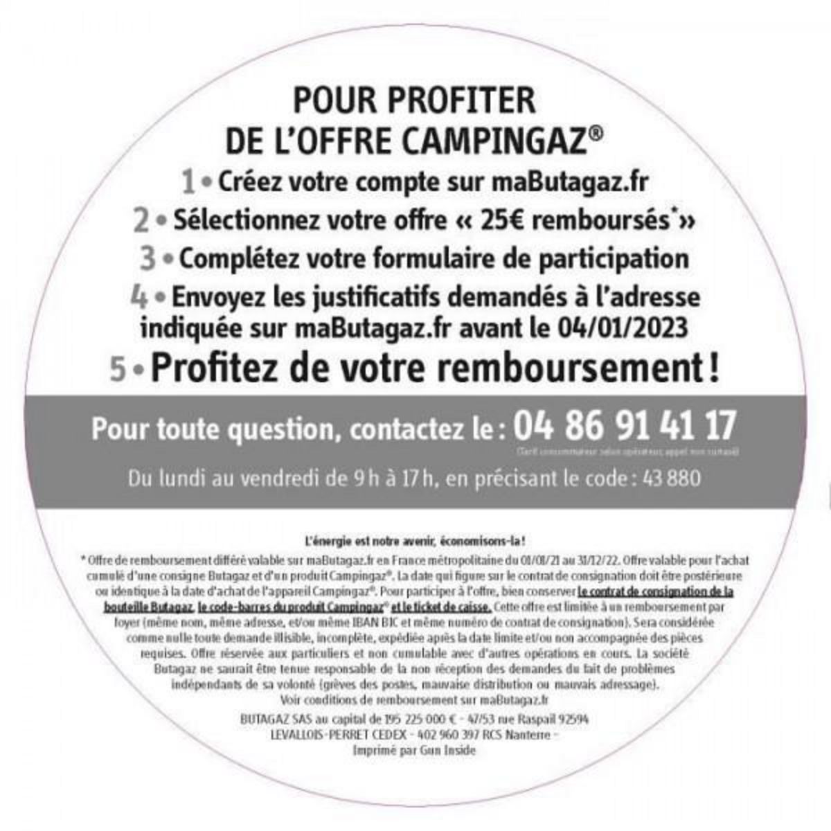 AAAAA Barbecue a gaz CAMPINGAZ - CLASS 4 LD Plus - Grille + plancha en fonte émaillée - 4 brûleurs - 78 x 45 cm - Noir