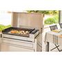 Voir la diapositive 2 : FORGE ADOUR Couvercle plancha CPIPC 75 pour chariot Premium 75
