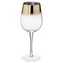 Voir la diapositive 2 : SECRET DE GOURMET Lot de 6 Verres à Vin  Arya  38cl Or