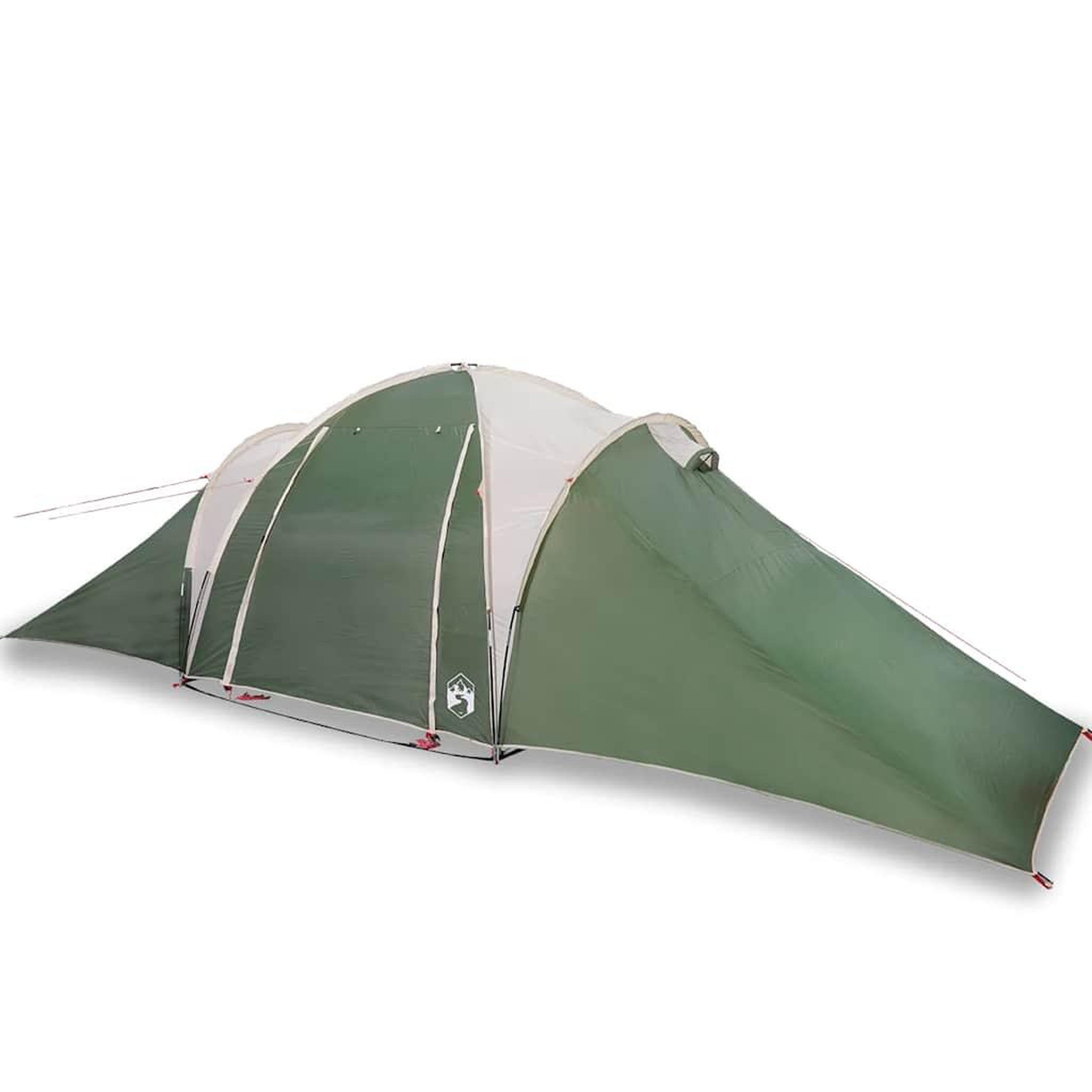 Voir la diapositive 2 : VIDAXL Tente familiale a dome 6 personnes vert impermeable