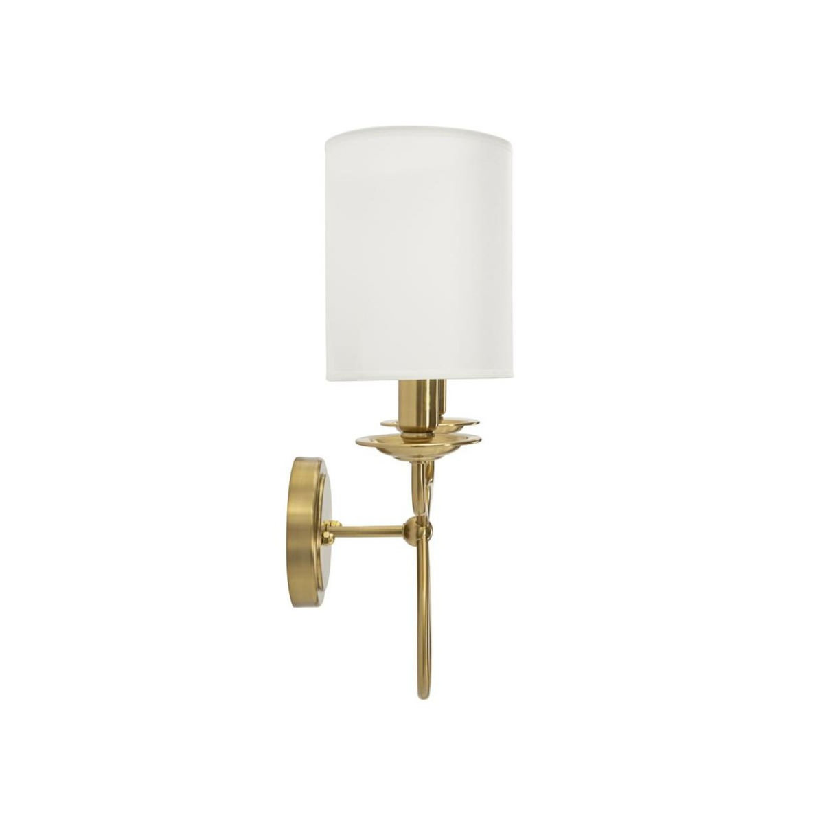 Paris Prix Applique Murale  Zagreb  43cm Blanc & Or