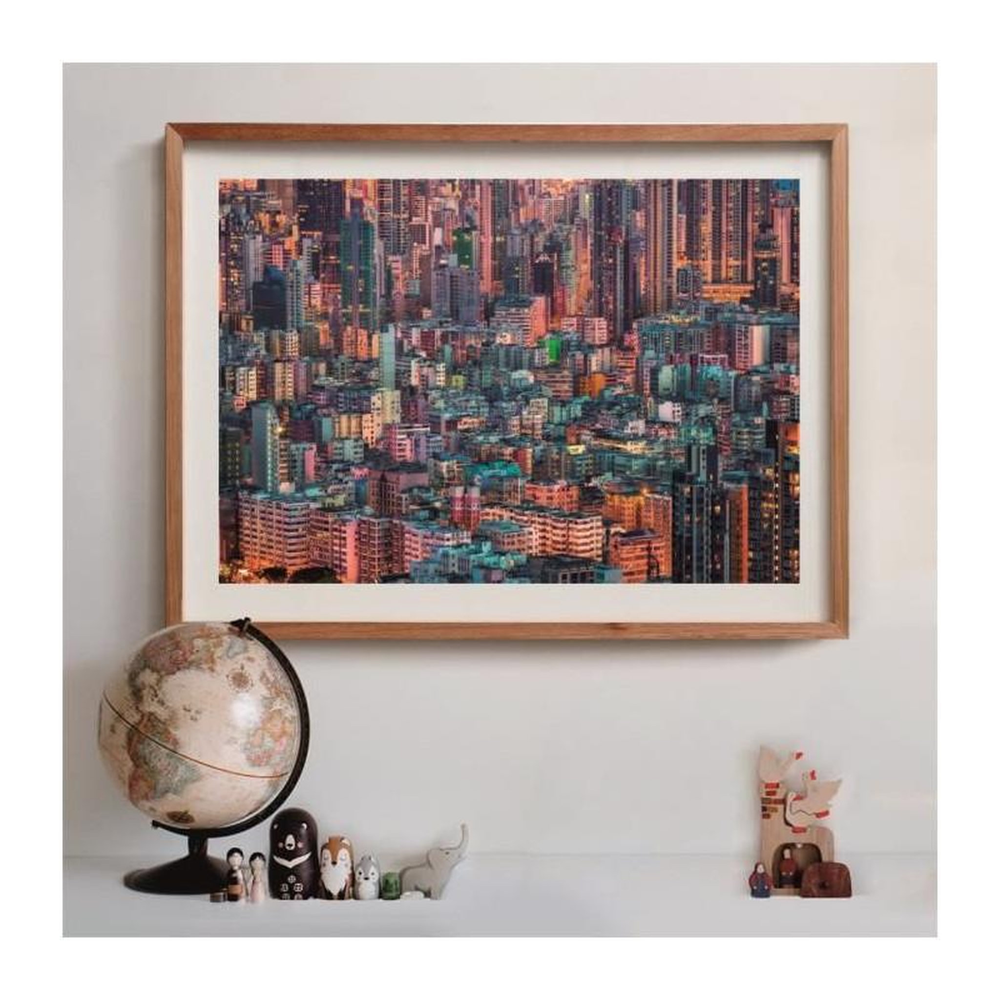 Voir la diapositive 4 : CLEMENTONI Puzzle 1500 pièces Hong-Kong The Hive – Clementoni – Adulte – Compact