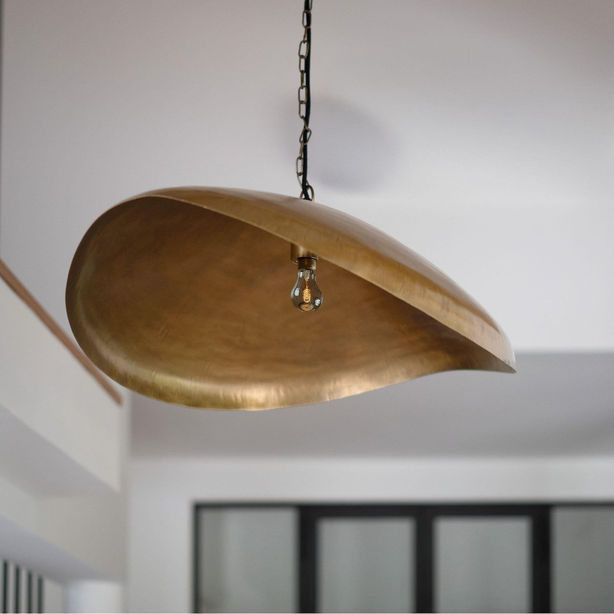 Rendez vous déco Suspension en métal doré 74 cm-Pacha