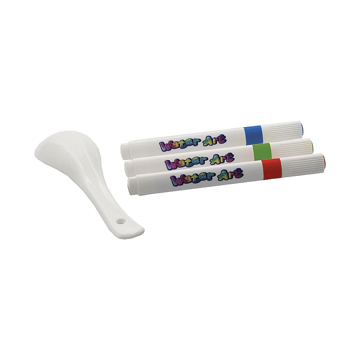 SILVERLIT Water art 3 feutres et 1 cuillere