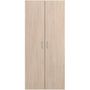 Voir la diapositive 4 : PARISOT Armoire - EASY LIFE - Décor Chene clair - 2 portes battantes - L80,2 x H180 x P49,7cm - PARISOT