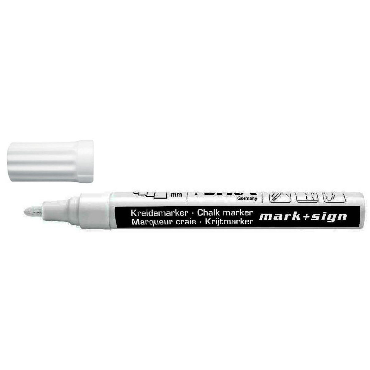 Lyra 1 marqueur craie blanc
