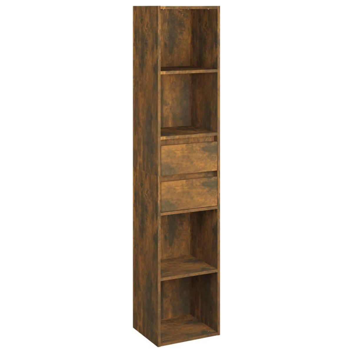 VIDAXL Bibliotheque Chene fume 36x30x171 cm Bois d'ingenierie
