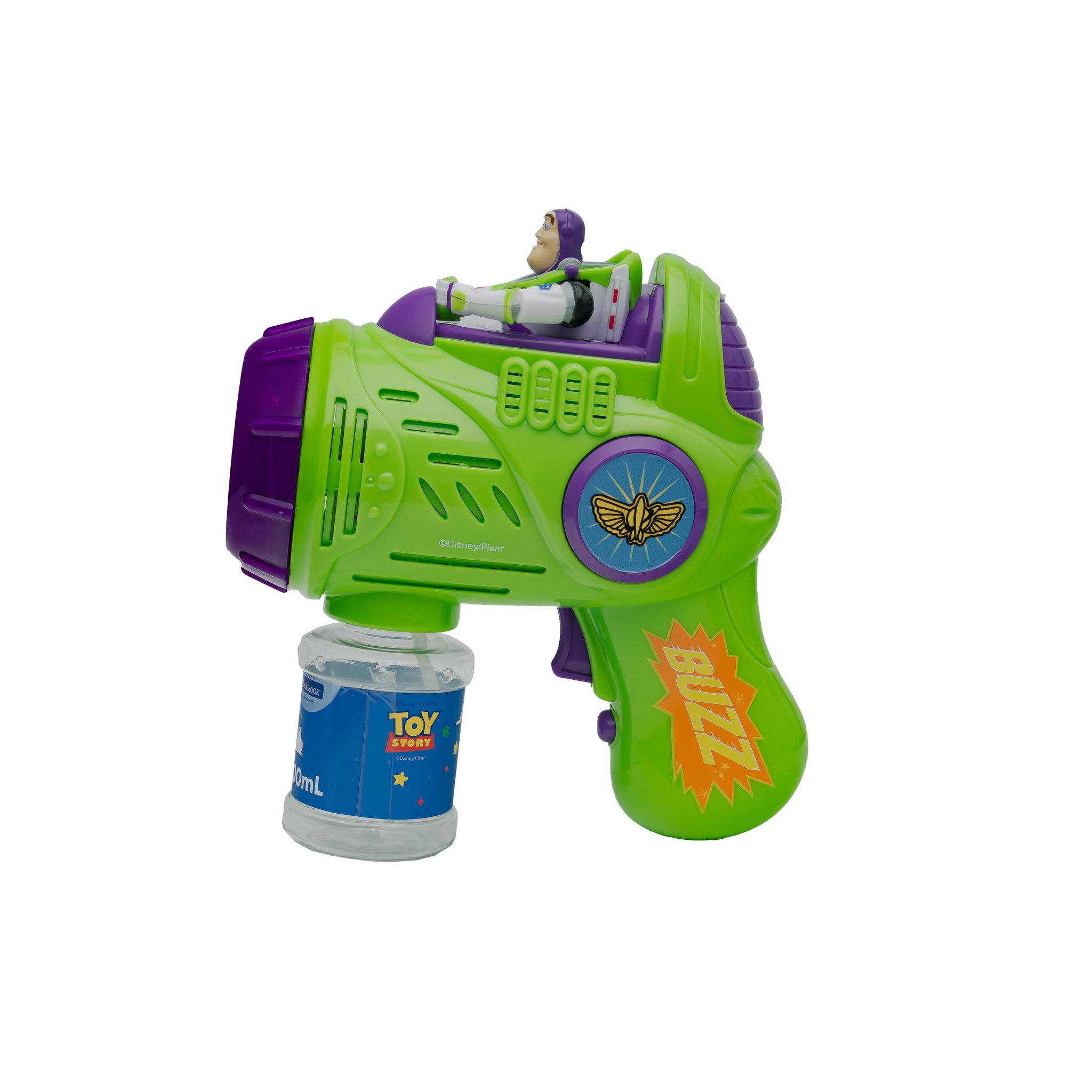 Lexibook Pistolet à Bulles Toy Story avec effets lumineux et sonores