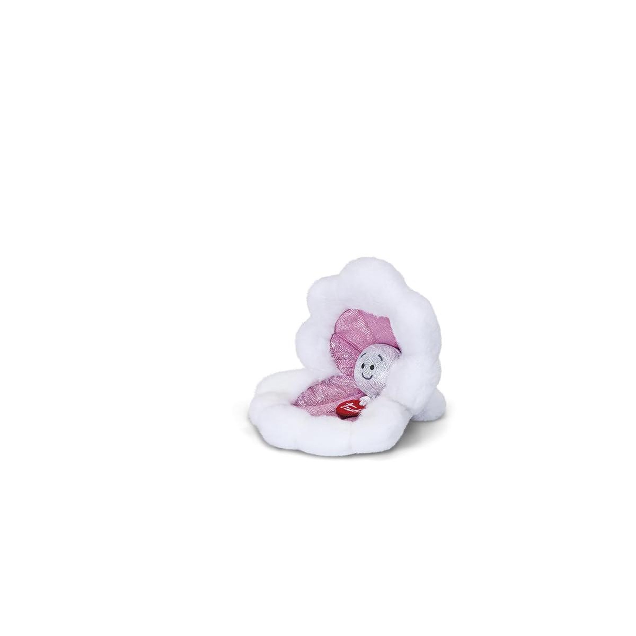 Trudi Peluche huitre blanche et glitter