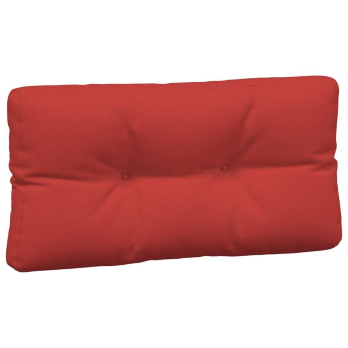 VIDAXL Coussins de palette lot de 3 rouge tissu