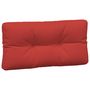 Voir la diapositive 5 : VIDAXL Coussins de palette lot de 3 rouge tissu