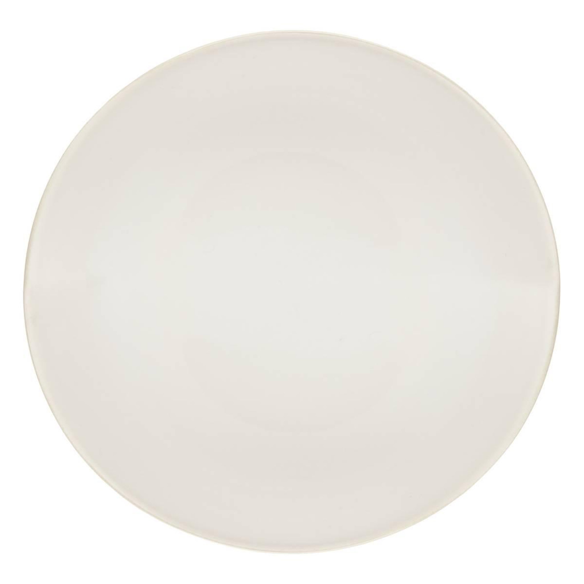 Voir la diapositive 2 : SECRET DE GOURMET Lot de 6 assiettes creuses cercles  camille  21cm blanc