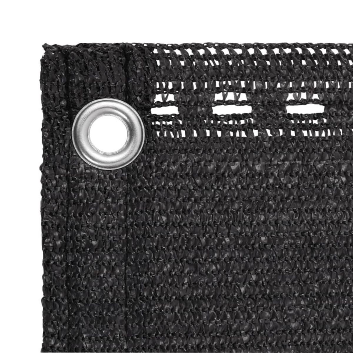 VIDAXL Ecran de balcon Anthracite 120x400 cm PEHD