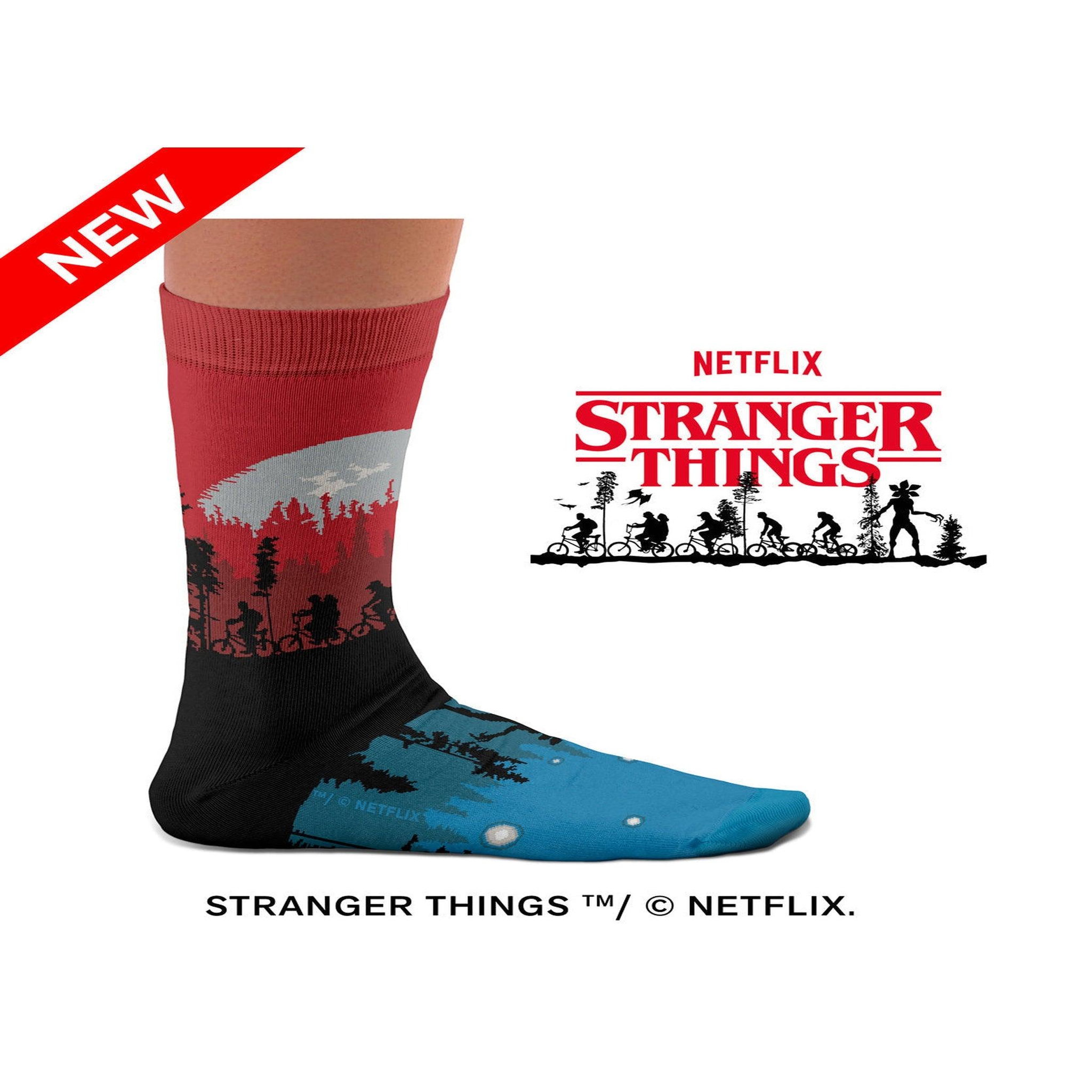 Voir la diapositive 3 : SOCK AFFAIRS Chaussettes stranger things upside down