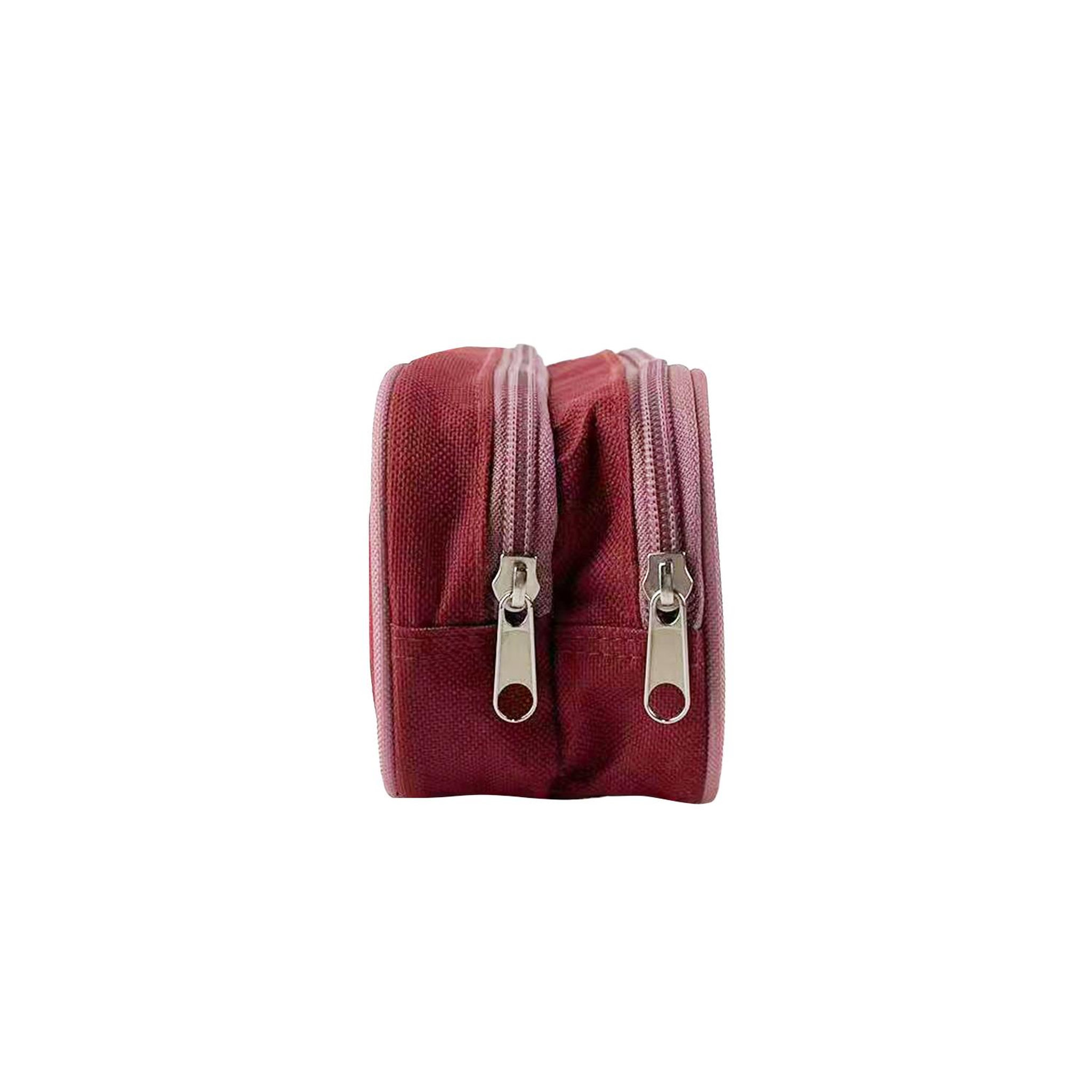 Voir la diapositive 3 : Bagtrotter Bagtrotter Trousse scolaire 2 compartiments Cybel Rose