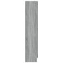 Voir la diapositive 4 : VIDAXL Armoire a vitrine Sonoma gris 82,5x30,5x150cm Bois d'ingenierie