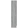 Voir la diapositive 4 : VIDAXL Armoire a vitrine Sonoma gris 82,5x30,5x150cm Bois d'ingenierie