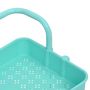 Voir la diapositive 5 : VIDAXL Chariot de cuisine 3 niveaux Turquoise 42x35x85 cm Fer et ABS