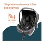 Voir la diapositive 3 : BAMBISOL Poussette double jumeaux - BAMBISOL - Combiné Poussette Double + Siege Auto I-size - 4 roues - Noir