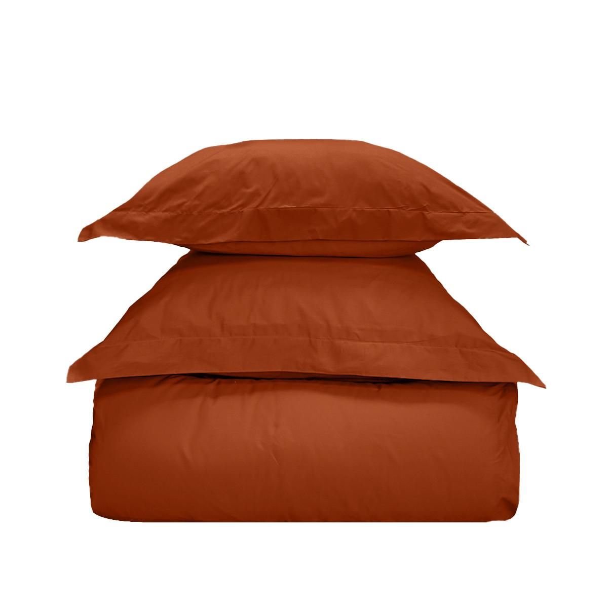 Sensei Maison Parure housse de couette avec 2 taies 65x65 cm en coton STUDIO