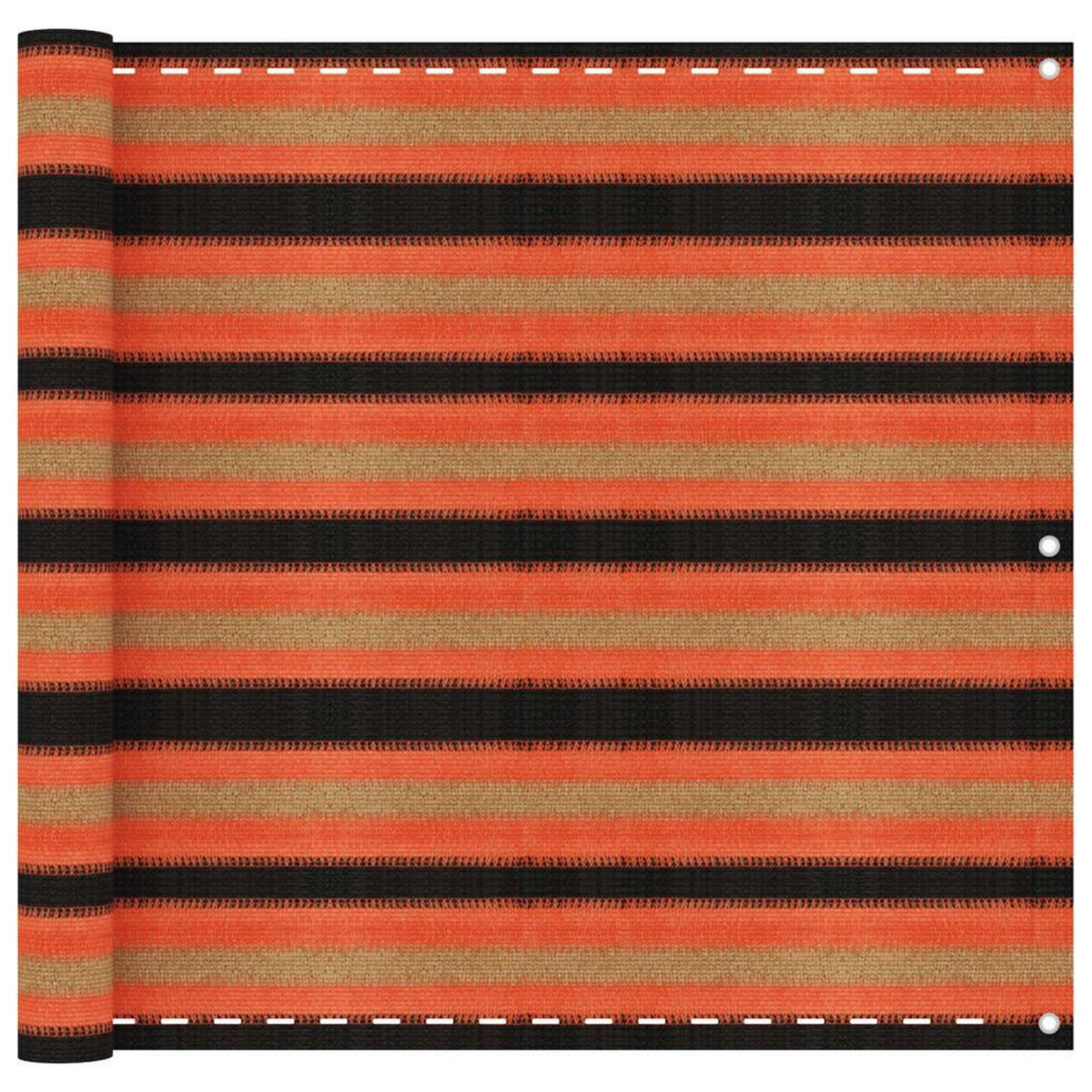 VIDAXL Ecran de balcon Multicolore 90x400 cm PEHD