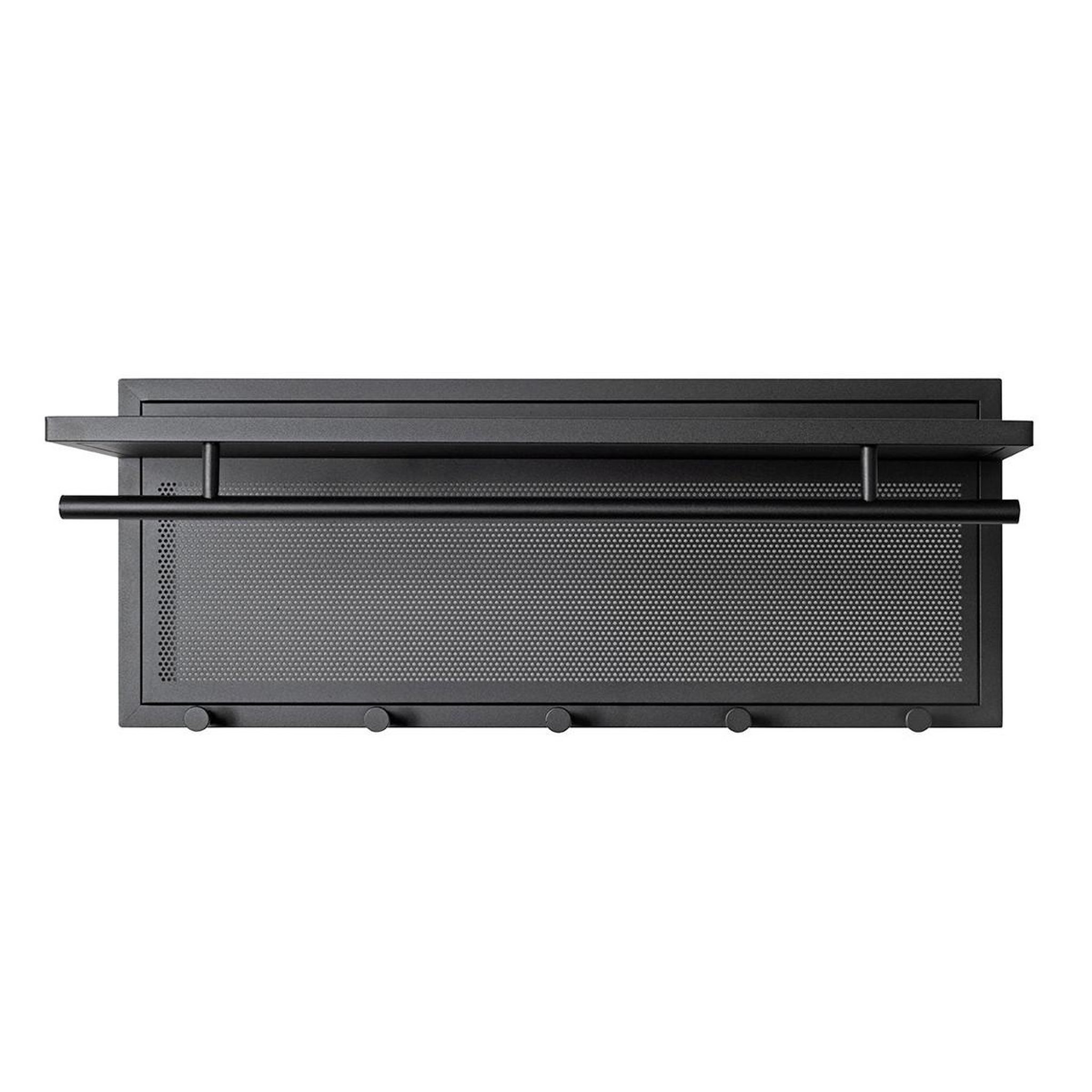 Voir la diapositive 2 : Paris Prix Patère murale en métal  paulo  75cm noir