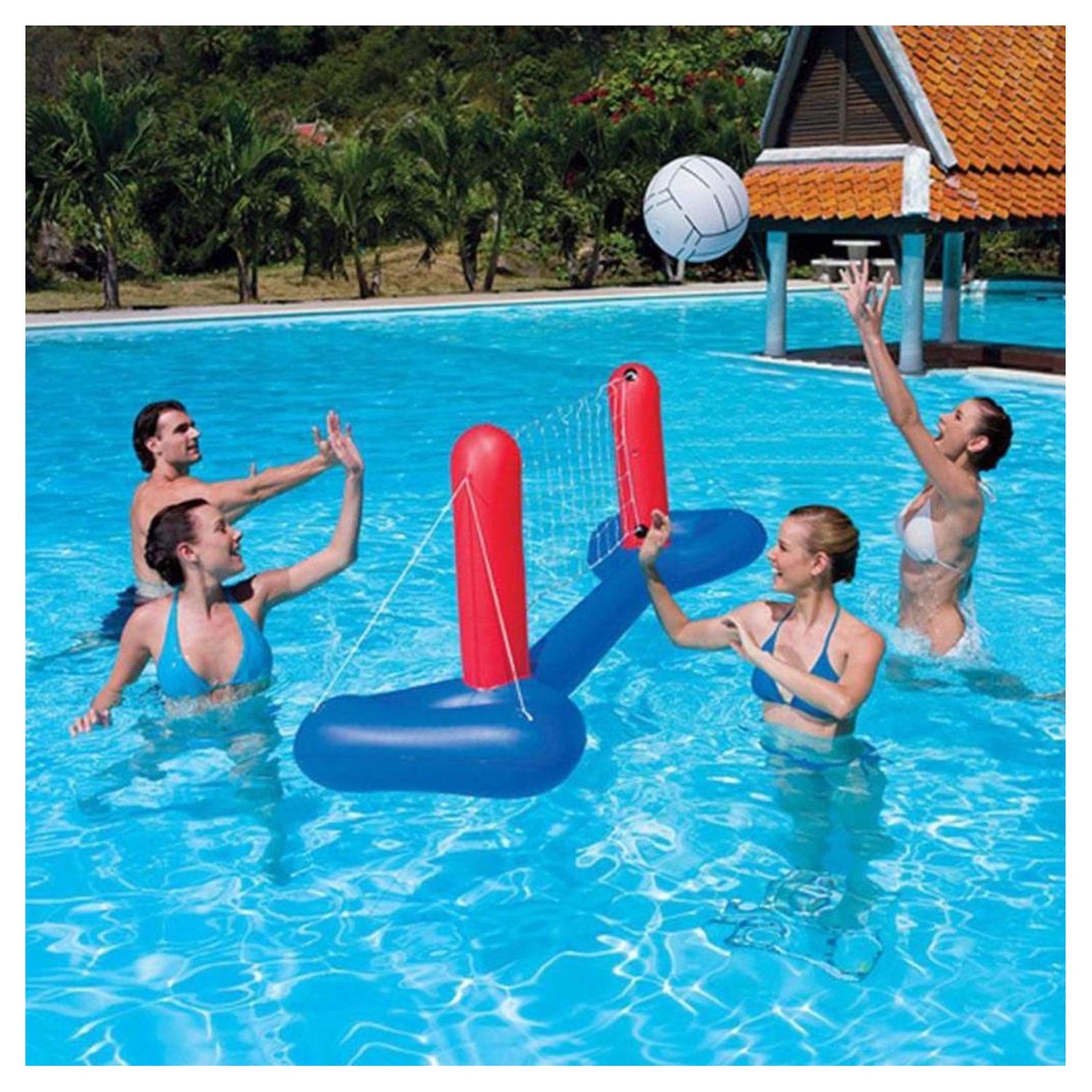 Voir la diapositive 2 : AIE VOLLEYBALL GONFLABLE SET 244X64CM