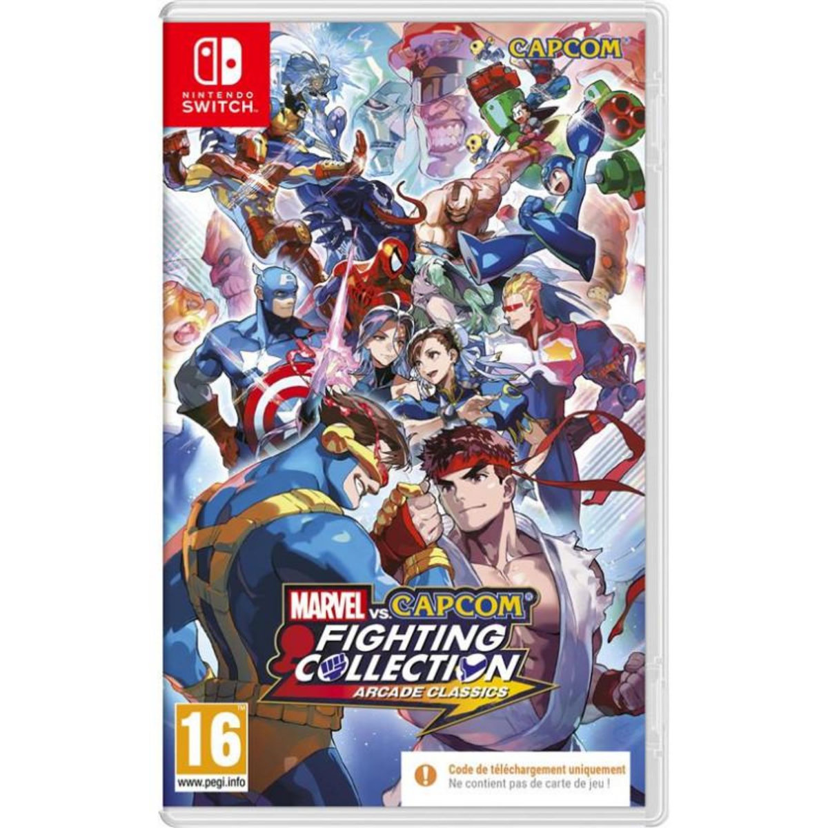 Capcom Marvel vs Capcom Fighting Collection Arcade Classics Code in a Box Nintendo Switch