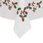 Voir la diapositive 2 : ATMOSPHERA Nappe 140x240 cm Houx coton