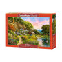 Voir la diapositive 2 : Castorland Puzzle 1500 pièces : Cottage de Campagne