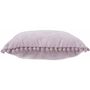 Voir la diapositive 4 : ATMOSPHERA Coussin pompons 40 x 40 cm Atmosphera
