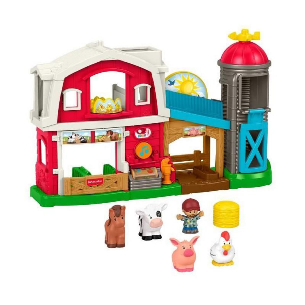 FISHER PRICE Fisher-Price - Coffret multilingue Little People - Les Animaux de la Ferme - Fisher-Price - JGX08