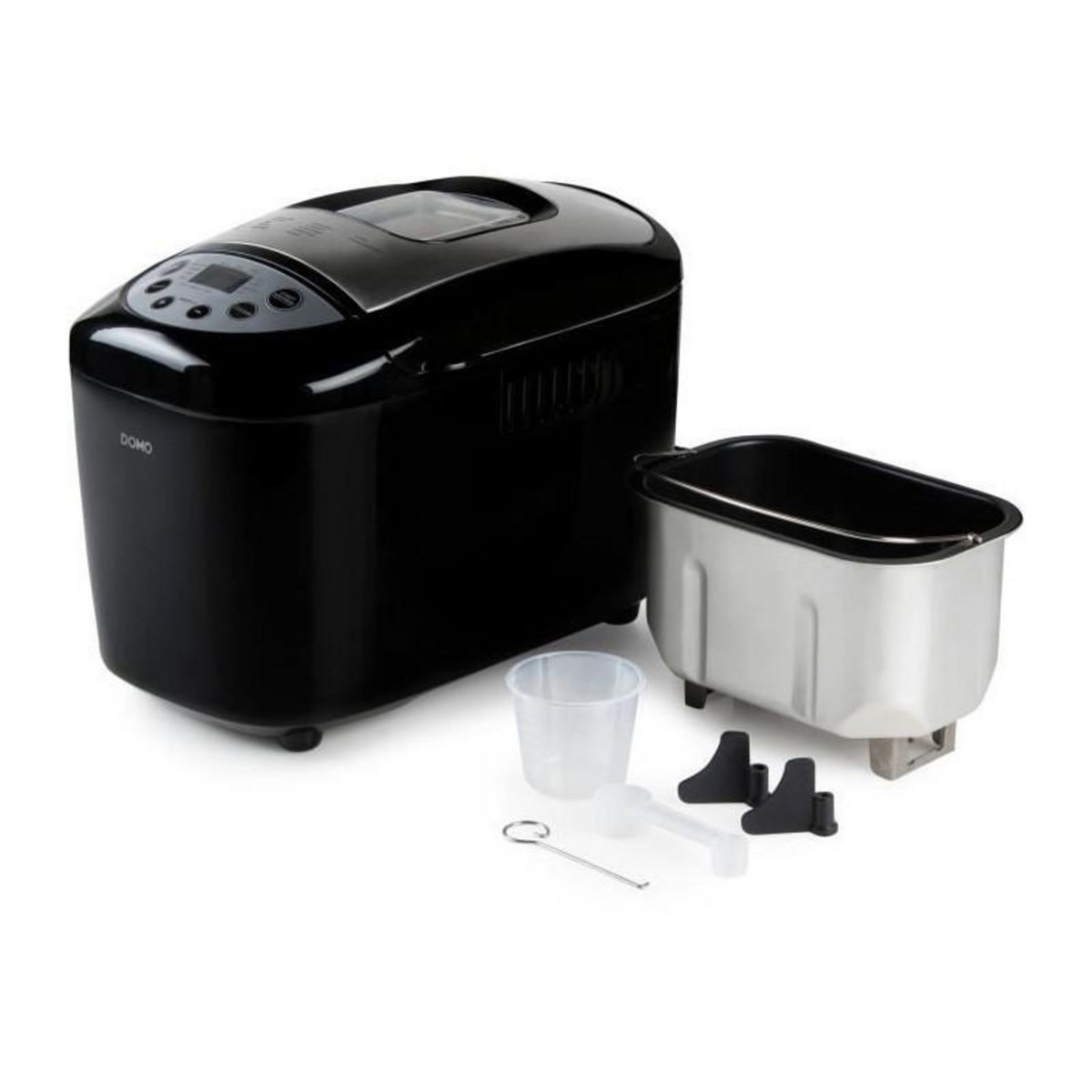 Domo Machine a pain automatique XL - DOMO - B3977 - 850 W - 17 programmes - Ecran LCD