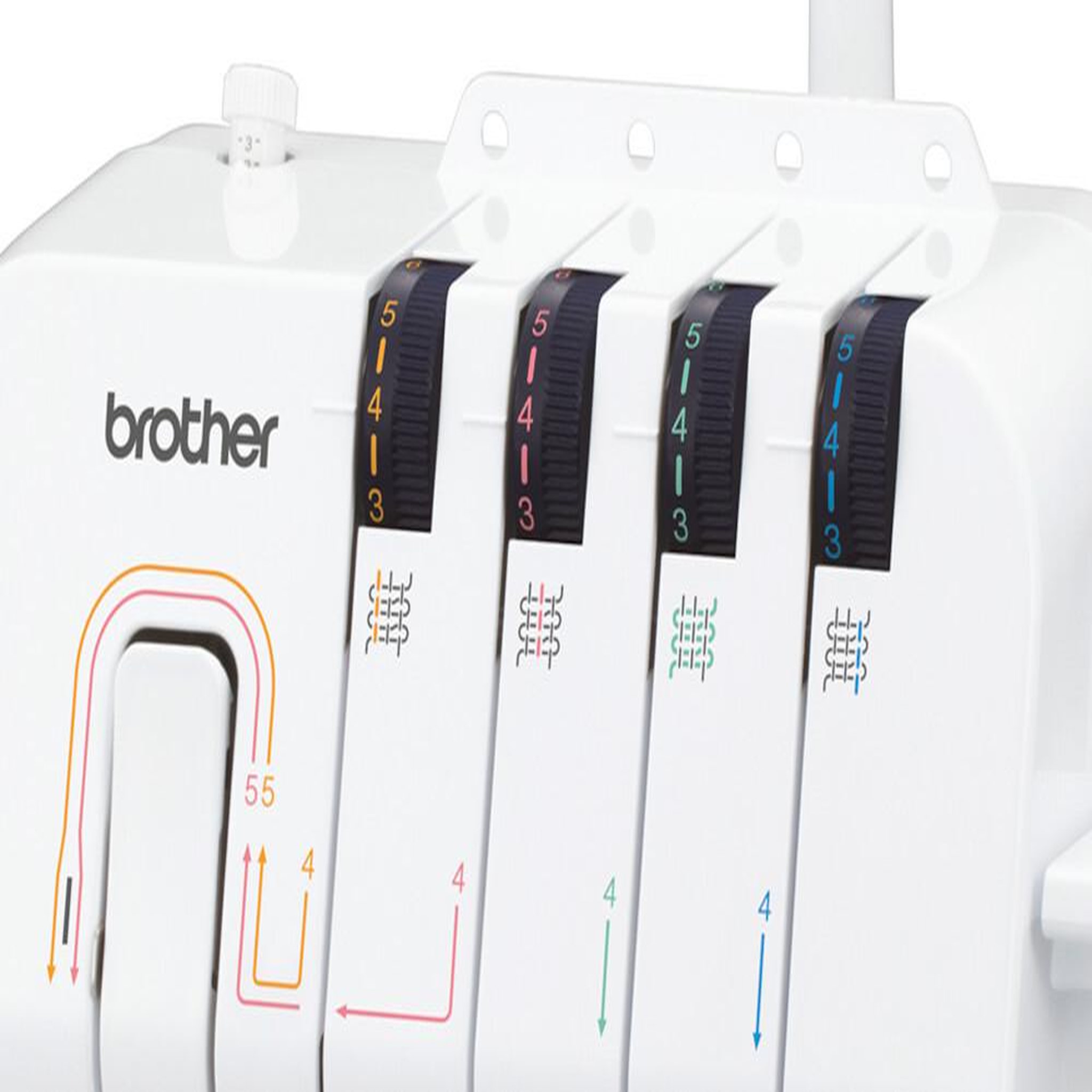 Voir la diapositive 4 : Brother Surjeteuse brother 1334ds