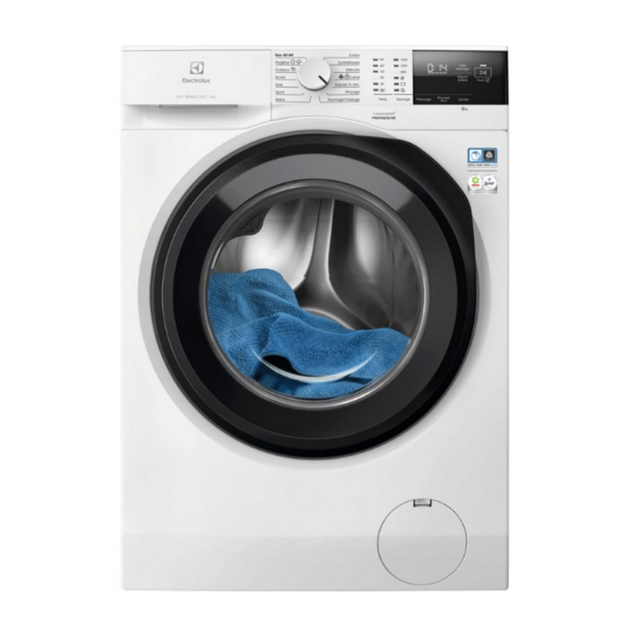ELECTROLUX Lave-linge frontal 60cm 8kg 1400 tours/min - ew6fi4805ar