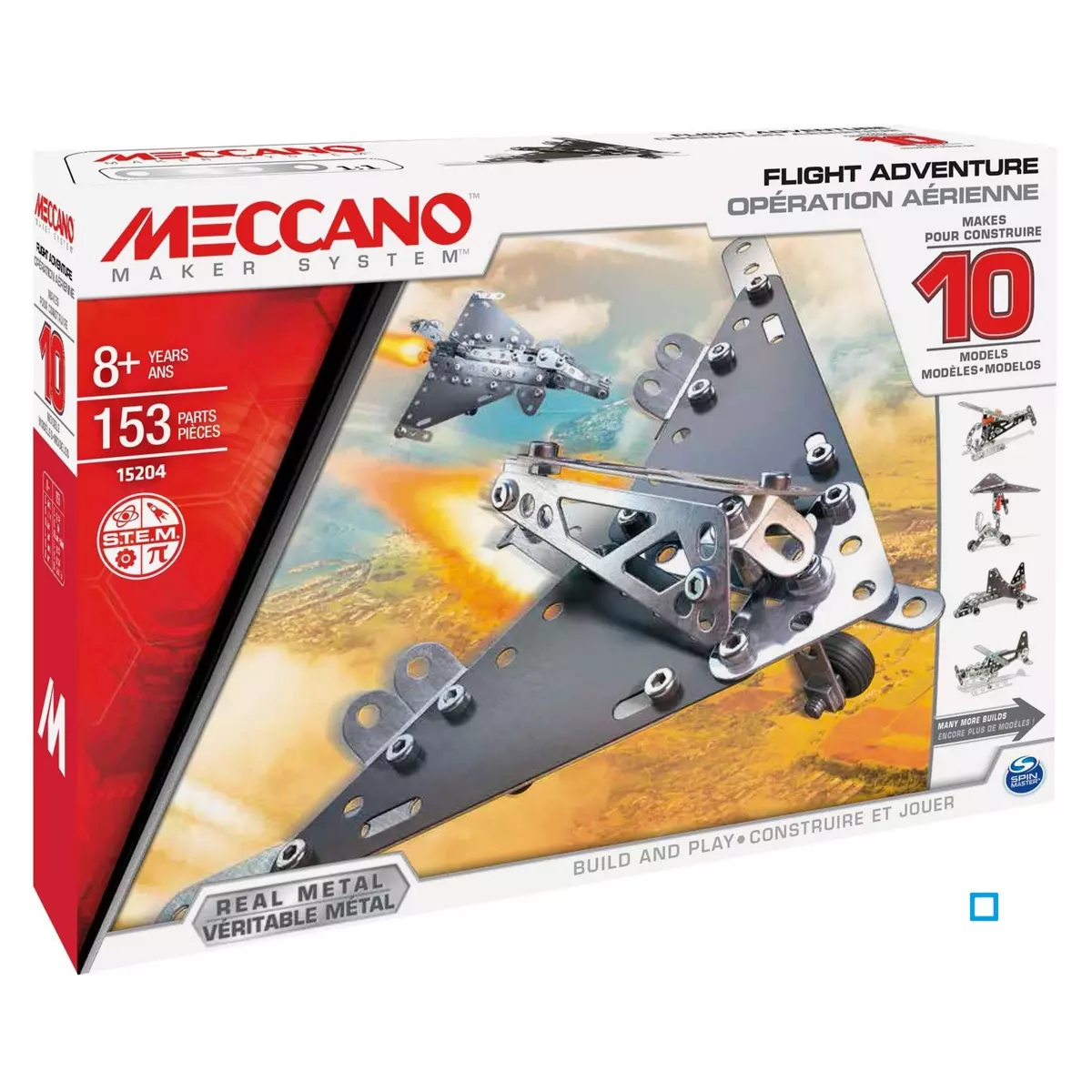 MECCANO Opération aérienne 10 modèles