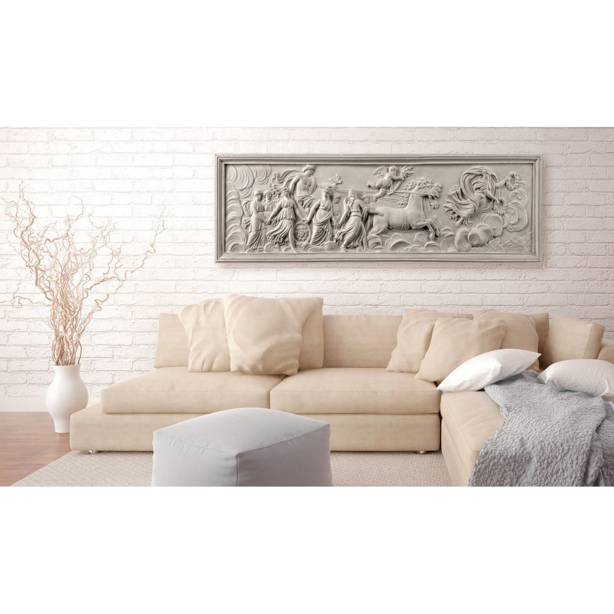 Voir la diapositive 2 : Paris Prix Tableau Imprimé  Relief : Apollo & Muses