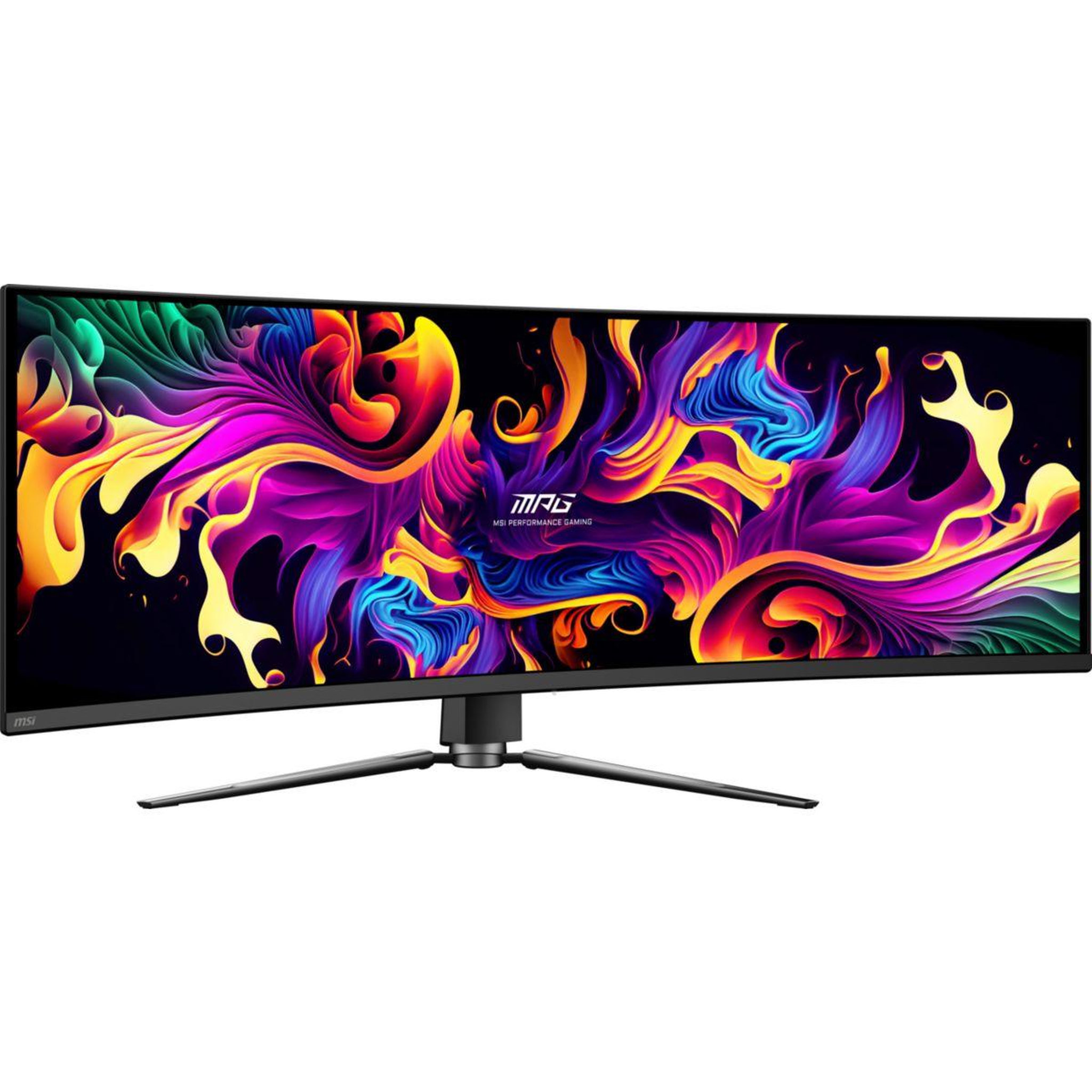 Voir la diapositive 3 : MSI Ecran pc gamer mpg 491cqp 49  incurvé dqhd 144hz qd-oled hdr true black 400 hdmi 2.1 amd freesync