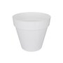 Voir la diapositive 1 : ELHO Pot de fleurs rond Loft Urban avec roues Ø 40 x H.35 cm - Blanc