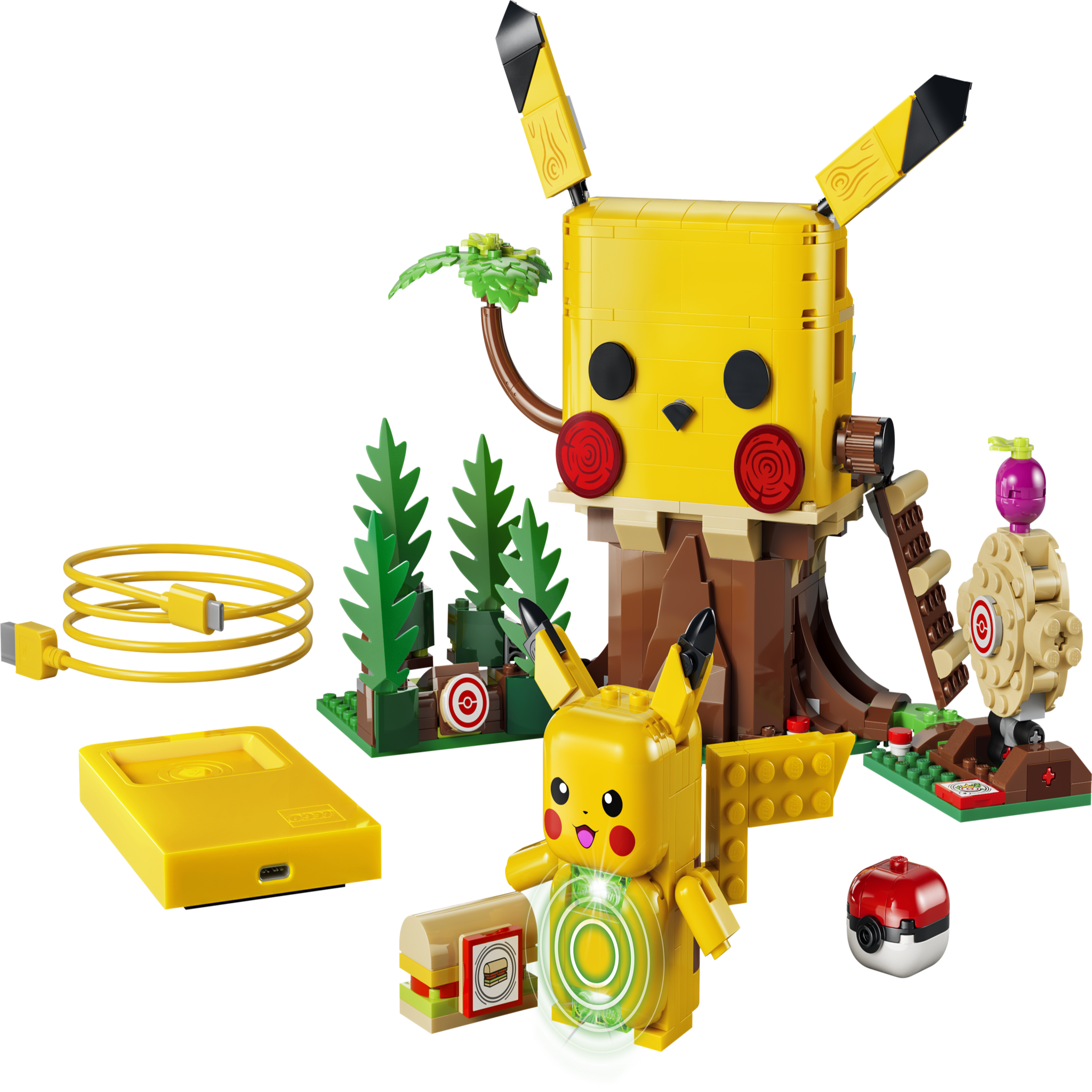 LEGO Lego pokémon 72164 pikachu et cabane d'entraînement  dès 6 ans