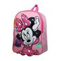 Voir la diapositive 2 : Bagtrotter Sac à dos 31 cm avec détails 3D Noeud et Jupe Disney Minnie Rose Bagtrotter