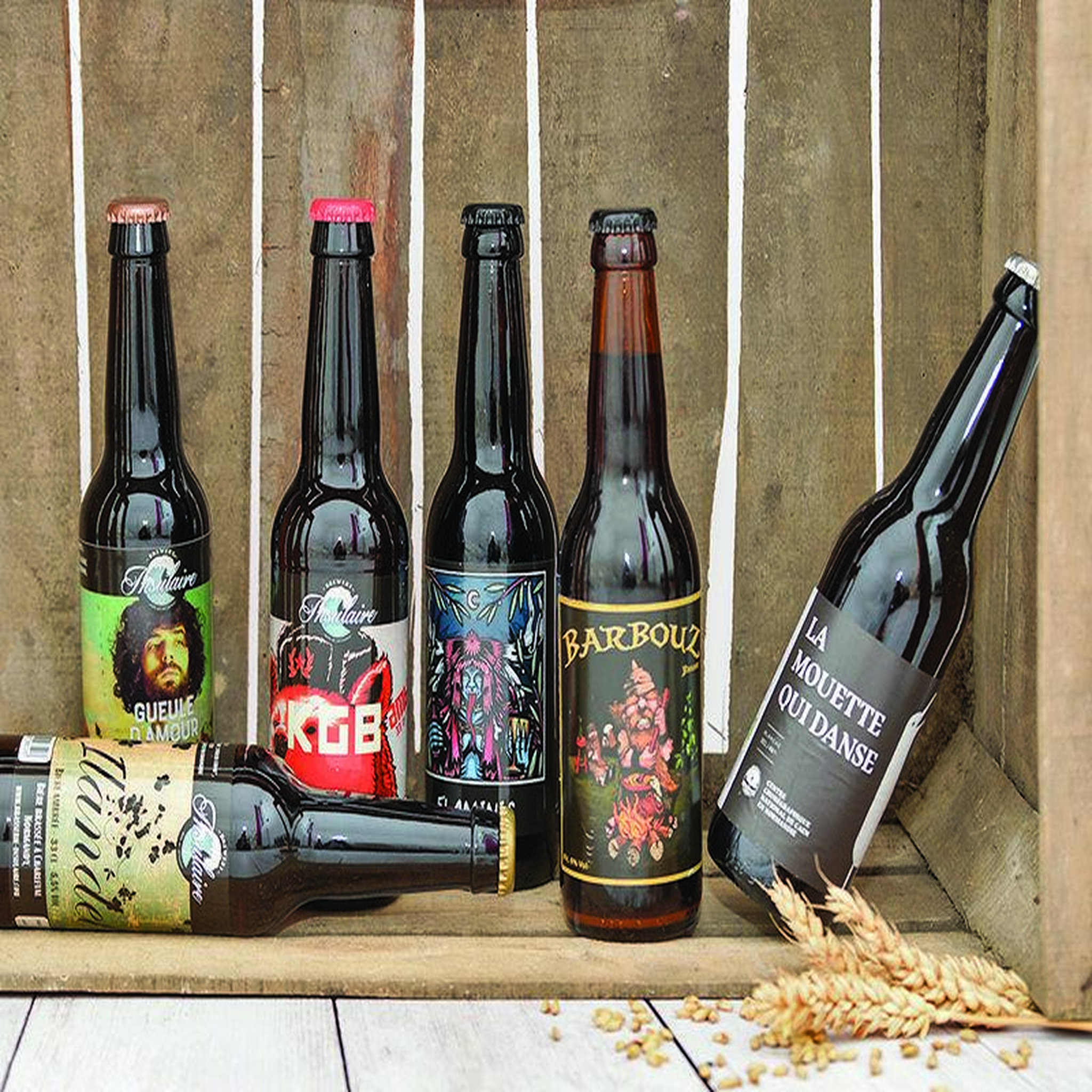 Voir la diapositive 2 : Smartbox Sélection de bières à recevoir chez soi - coffret cadeau gastronomie