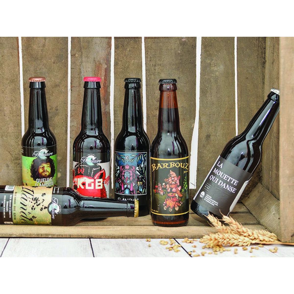 Smartbox Sélection de bières à recevoir chez soi - Coffret Cadeau Gastronomie