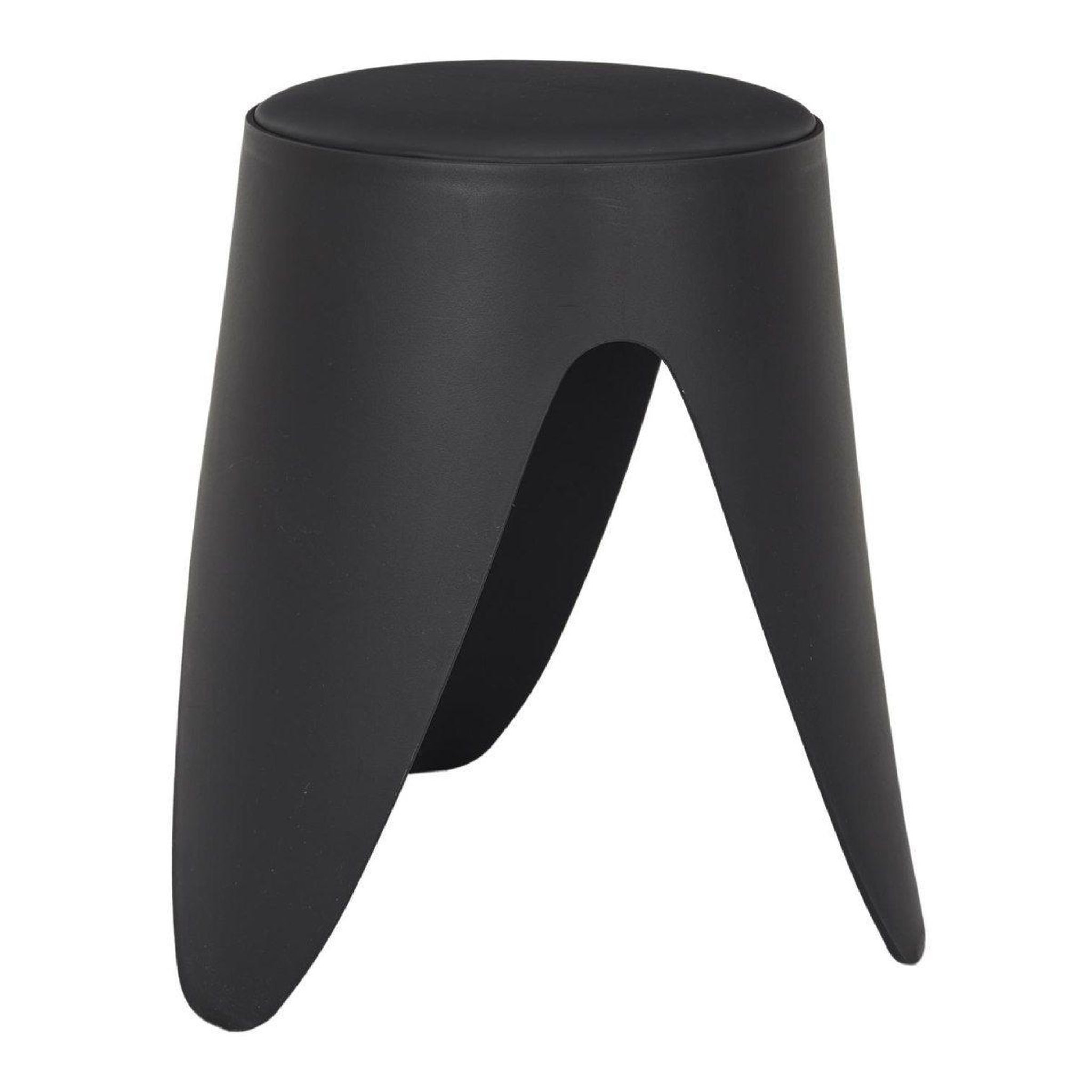 Voir la diapositive 4 : The Home Deco Factory Lot de 6 tabourets empilables  eve  46cm noir