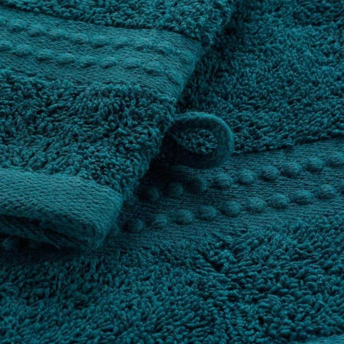 Paris Prix Lot de 2 Gants de Toilette  Excellence  15x21cm Orage