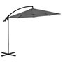 Voir la diapositive 1 : VIDAXL Parasol de jardin en porte-a-feux avec mat en acier anthracite