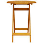 Voir la diapositive 4 : VIDAXL Ensemble de bistro pliable 3 pcs bois d'acacia solide